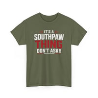 Image 4 of It’s a Southpaw Thing T‑Shirt – Funny Left‑Handed Pride Tee for Southpaws