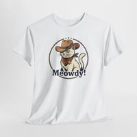 Image 1 of Cowboy Cat 'Meowdy!' T-Shirt