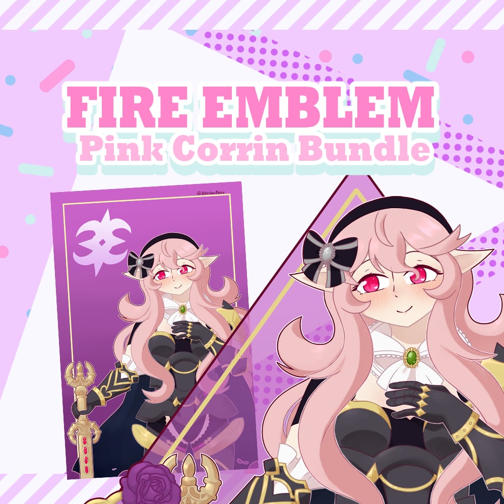 Image of [Emblemcon 2026 Special] Fire Emblem Fates Pink Corrin Bundle 