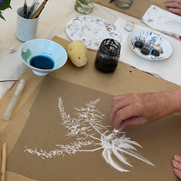 Image of SUNDAY, DRAWING FLOWERS WORKSHOP , 24 MAY, 2026
