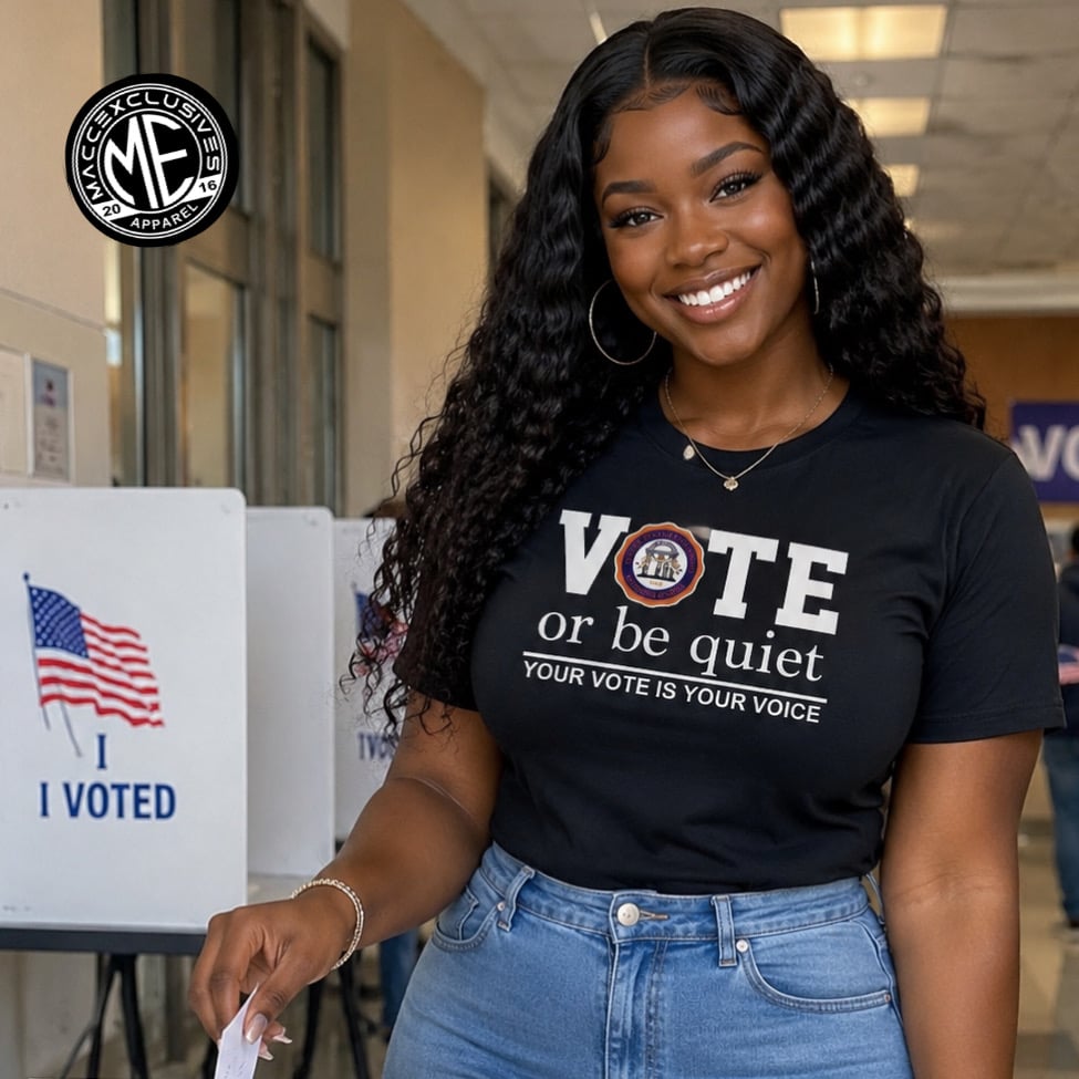 Image of SAVANNAH STATE VOTE or be QUIET 
