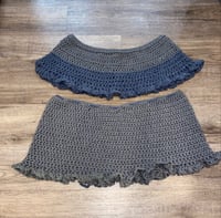 Image 3 of Gray Dem Crochet 2 Piece Outfit
