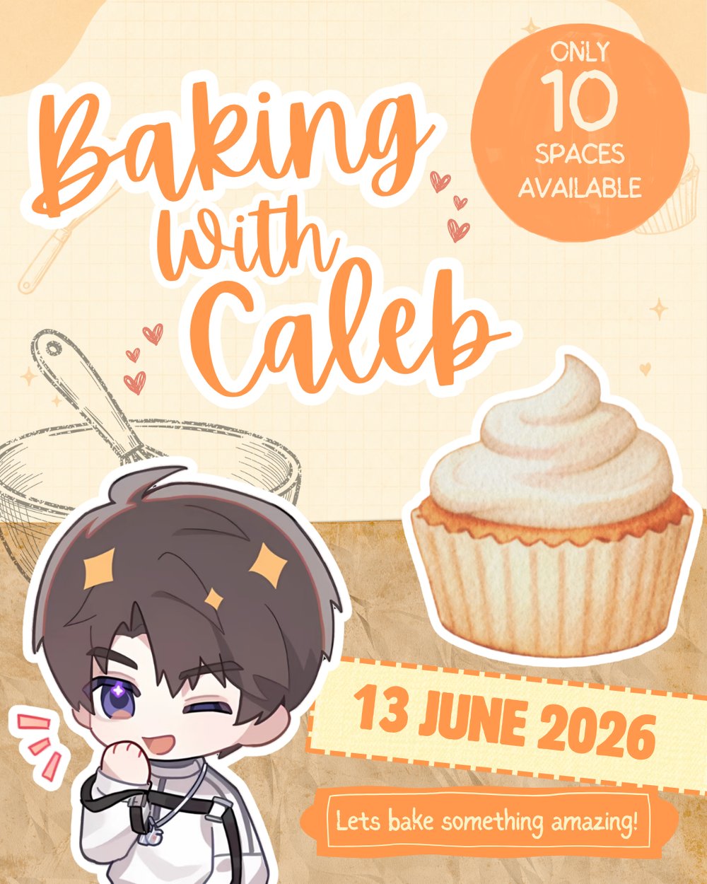 Image of Ticket for Baking with Caleb