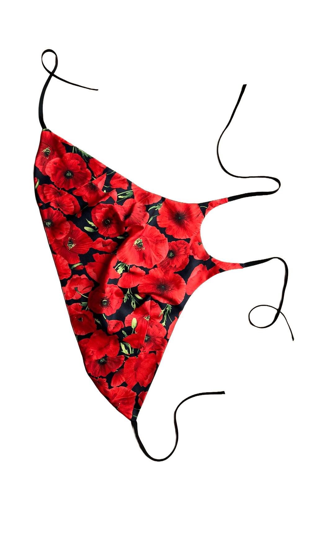 Image of TOP VENDANGE • Coquelicots / Black