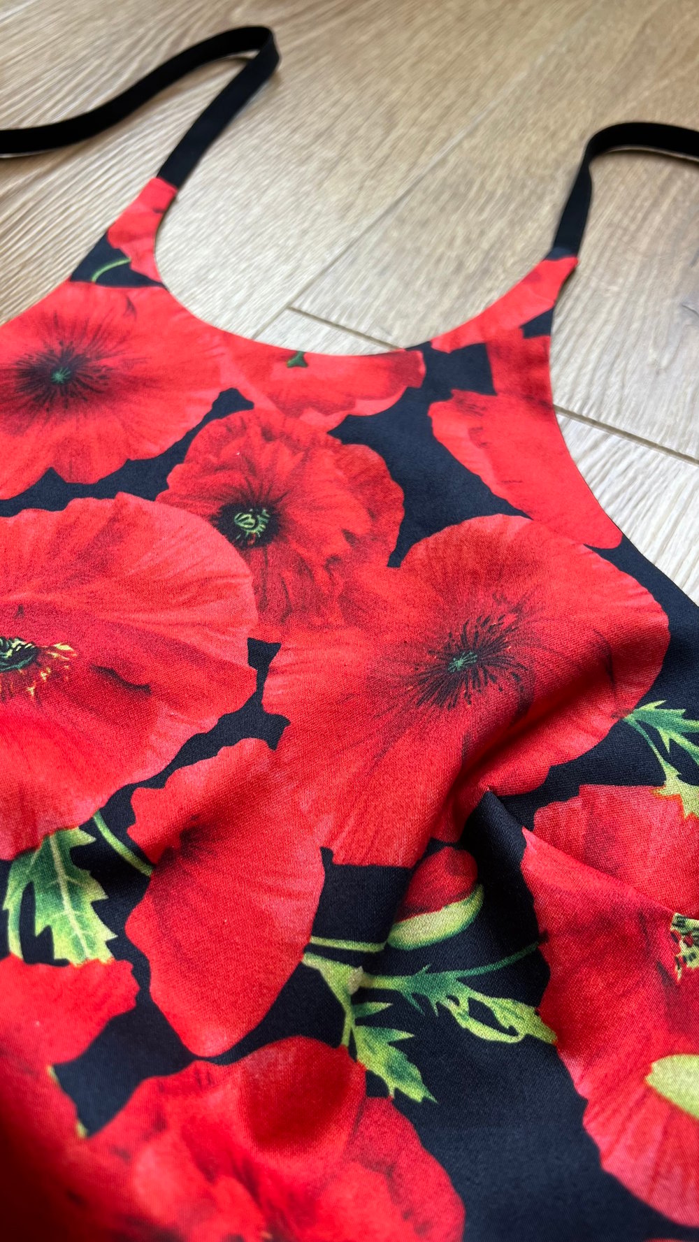 Image of TOP VENDANGE • Coquelicots / Black
