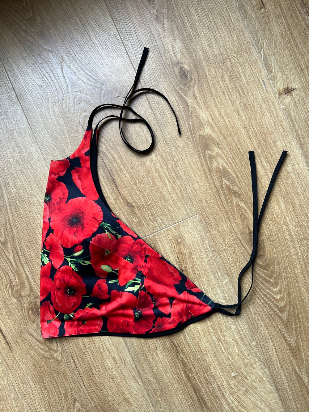 Image of TOP VENDANGE • Coquelicots / Black