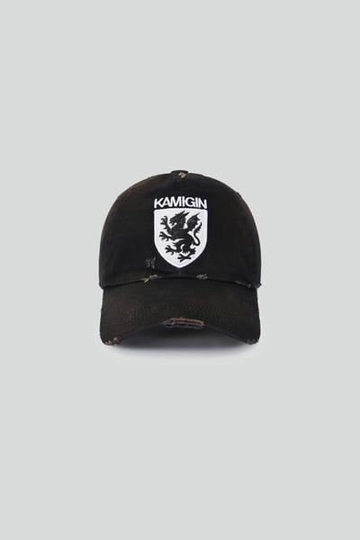 Image of KAMIGIN - Graphic Washing Cap (Black)