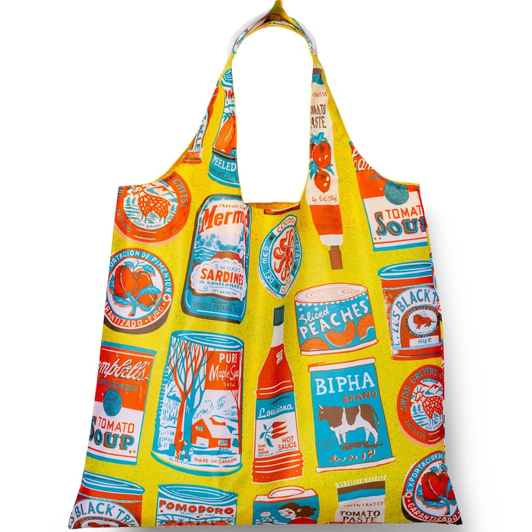 SAC DE COURSES PLIABLE & RÉUTILISABLE (PLUSIEURS MODÈLES) Image 4
