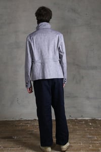 Image 18 of  Orbal Jacket cotton - Japanese Murasaki/Ecru 