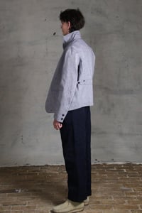 Image 19 of  Orbal Jacket cotton - Japanese Murasaki/Ecru 