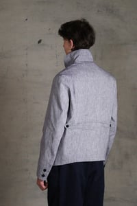 Image 8 of  Orbal Jacket cotton - Japanese Murasaki/Ecru 