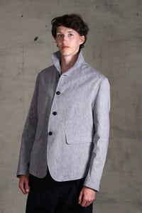 Image 3 of  Orbal Jacket cotton - Japanese Murasaki/Ecru 