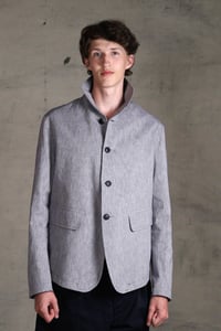 Image 4 of  Orbal Jacket cotton - Japanese Murasaki/Ecru 
