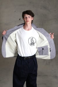Image 21 of  Orbal Jacket cotton - Japanese Murasaki/Ecru 