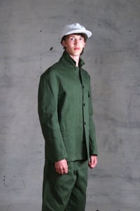 Image 4 of BRITISH WORKWEAR JACKET wax cotton - Olive Green