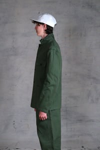 Image 5 of BRITISH WORKWEAR JACKET wax cotton - Olive Green