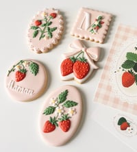 Les sablés fraises