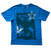 Image 1 of dove/star tee (blue) 