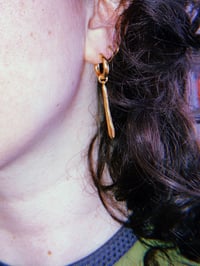 Image 4 of long gold drop