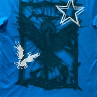 Image 2 of dove/star tee (blue) 