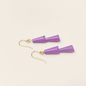 Image of Pendientes Temaki Azul / Lila