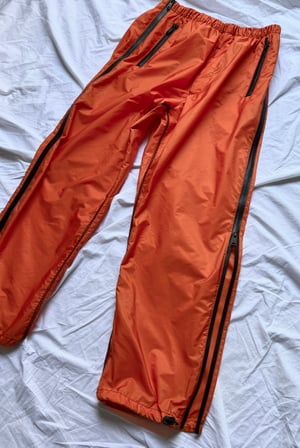 Prada SS17 Orange Side Zip Track Pants - Size L