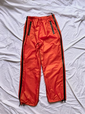 Prada SS17 Orange Side Zip Track Pants - Size L