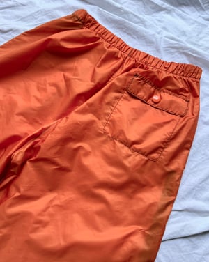 Prada SS17 Orange Side Zip Track Pants - Size L