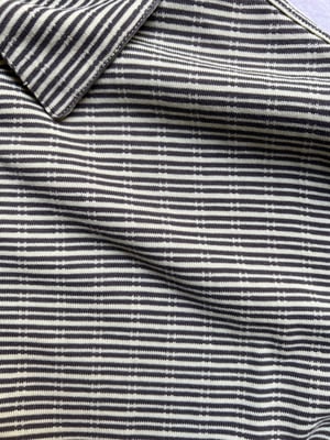 Hermès Striped Cotton Polo with H details - Size L
