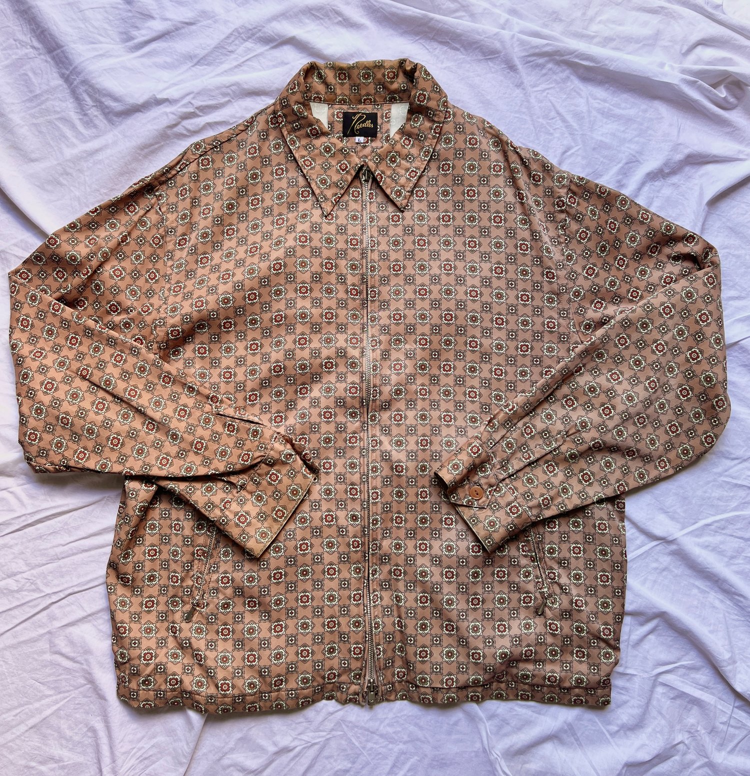 Needles Satin Sport Jacket SS19 - Size L | vide.world