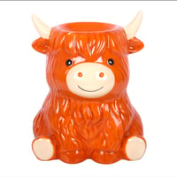 Highland Cow Oil Burner and Wax Warmer