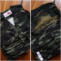CAMO CARGO GILET
