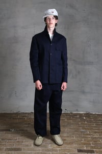 Image 6 of BRITISH WORKWEAR JACKET wax cotton - Navy