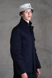 Image 7 of BRITISH WORKWEAR JACKET wax cotton - Navy