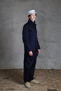 Image 10 of BRITISH WORKWEAR JACKET wax cotton - Navy