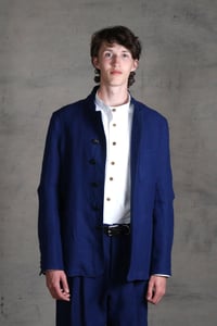 Image 11 of Harbour Master Jacket Linen - French Blue 