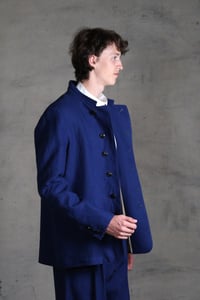Image 9 of Harbour Master Jacket Linen - French Blue 