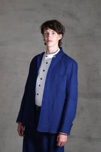 Image 13 of Harbour Master Jacket Linen - French Blue 