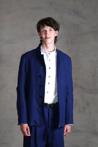 Image 14 of Harbour Master Jacket Linen - French Blue 