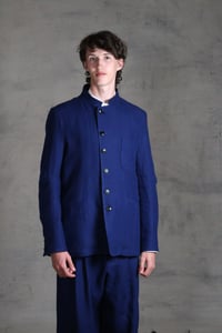 Image 15 of Harbour Master Jacket Linen - French Blue 