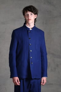 Image 6 of Harbour Master Jacket Linen - French Blue 