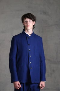 Image 16 of Harbour Master Jacket Linen - French Blue 
