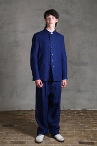 Image 20 of Harbour Master Jacket Linen - French Blue 