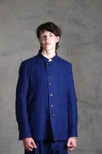 Image 2 of Harbour Master Jacket Linen - French Blue 