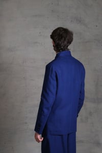 Image 18 of Harbour Master Jacket Linen - French Blue 