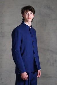 Image 3 of Harbour Master Jacket Linen - French Blue 