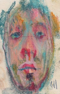 Image 2 of Here  - Soft Pastels and Coloured Pencil on Paper  