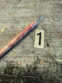 Image 6 of Hand Marbled Wooden Dip Pens / Calligraphy Pens (slight '2nds')