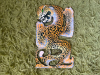 Leopard Woodcut
