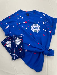 Image 2 of Splatter Paint Me Detroit Pistons 